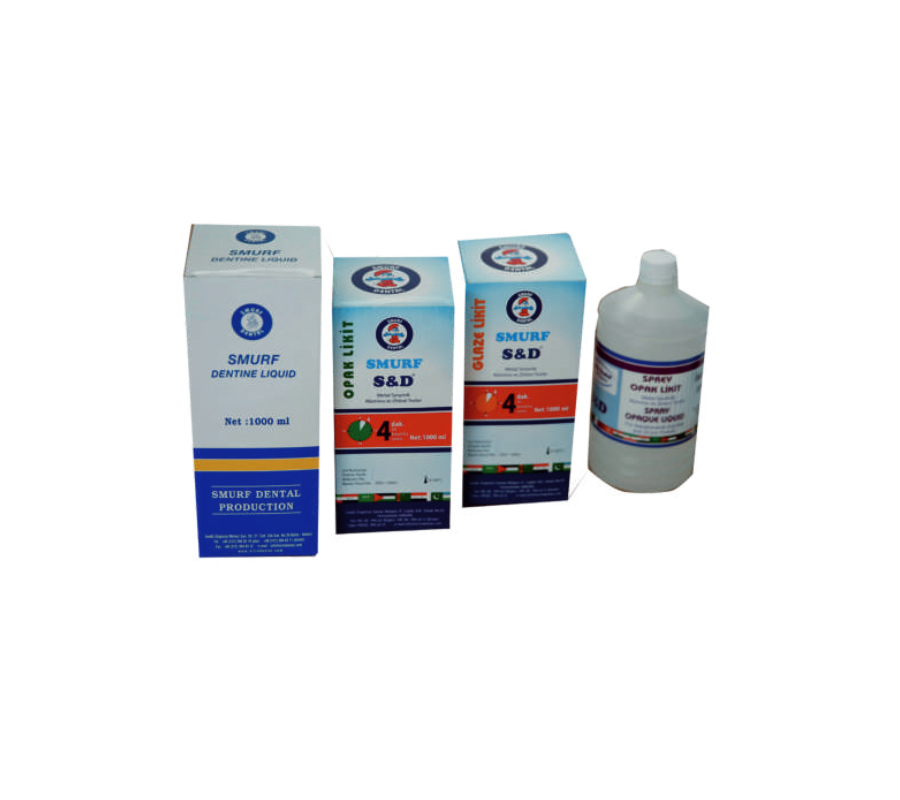 SMURF DENT GLAZE OPAK DENTİN LİKİTLER