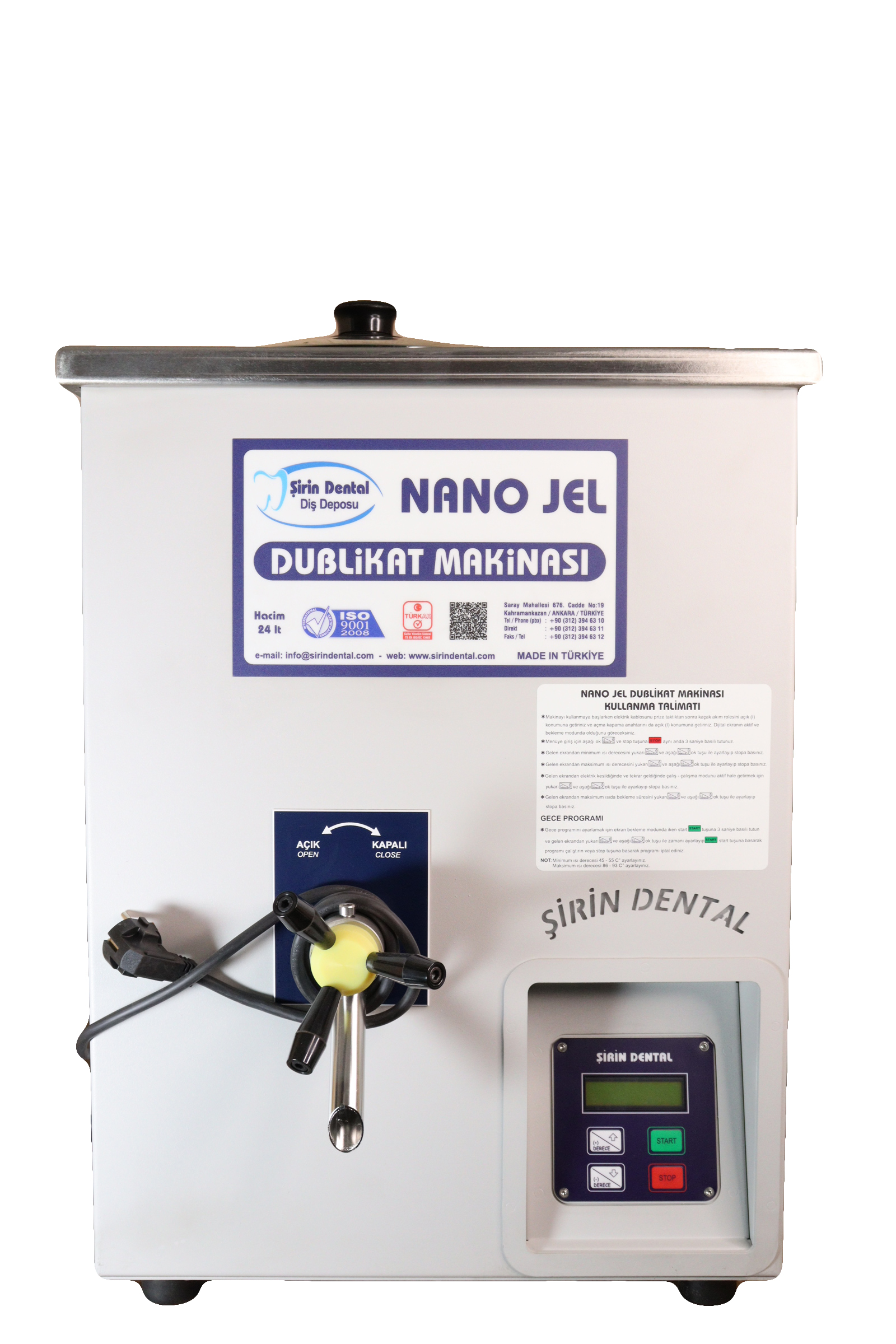 Nano Jel Dublikat Makinesi (24 LT)