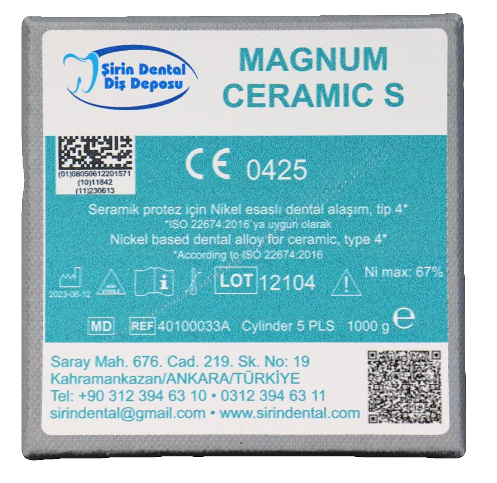 Porselen Çekirdek Metali (Nikelli)