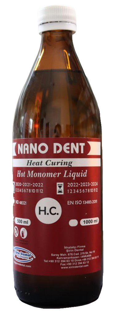Nano Dent - Sıcak Akrilik Likidi (500 ml)