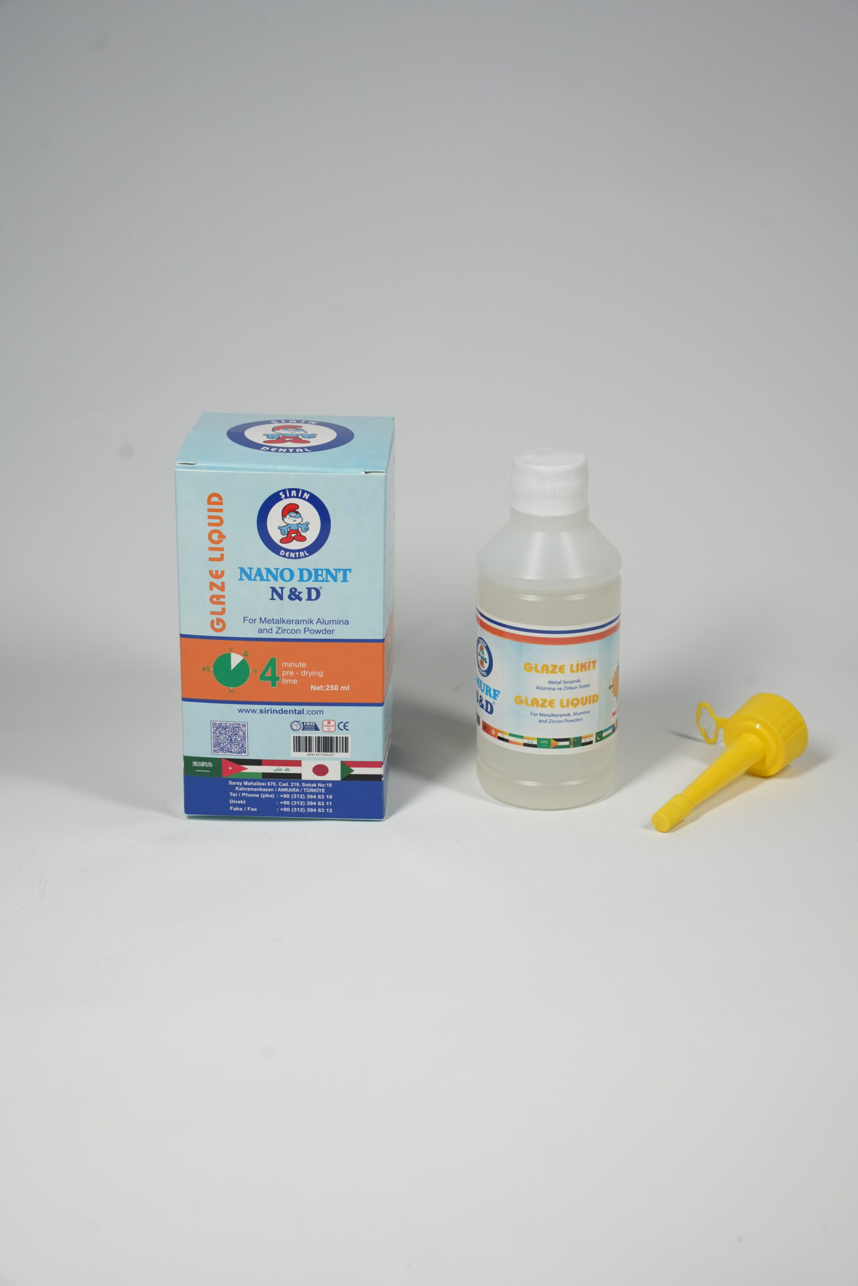 Nano Dent – Glaze Likit (250 ml)