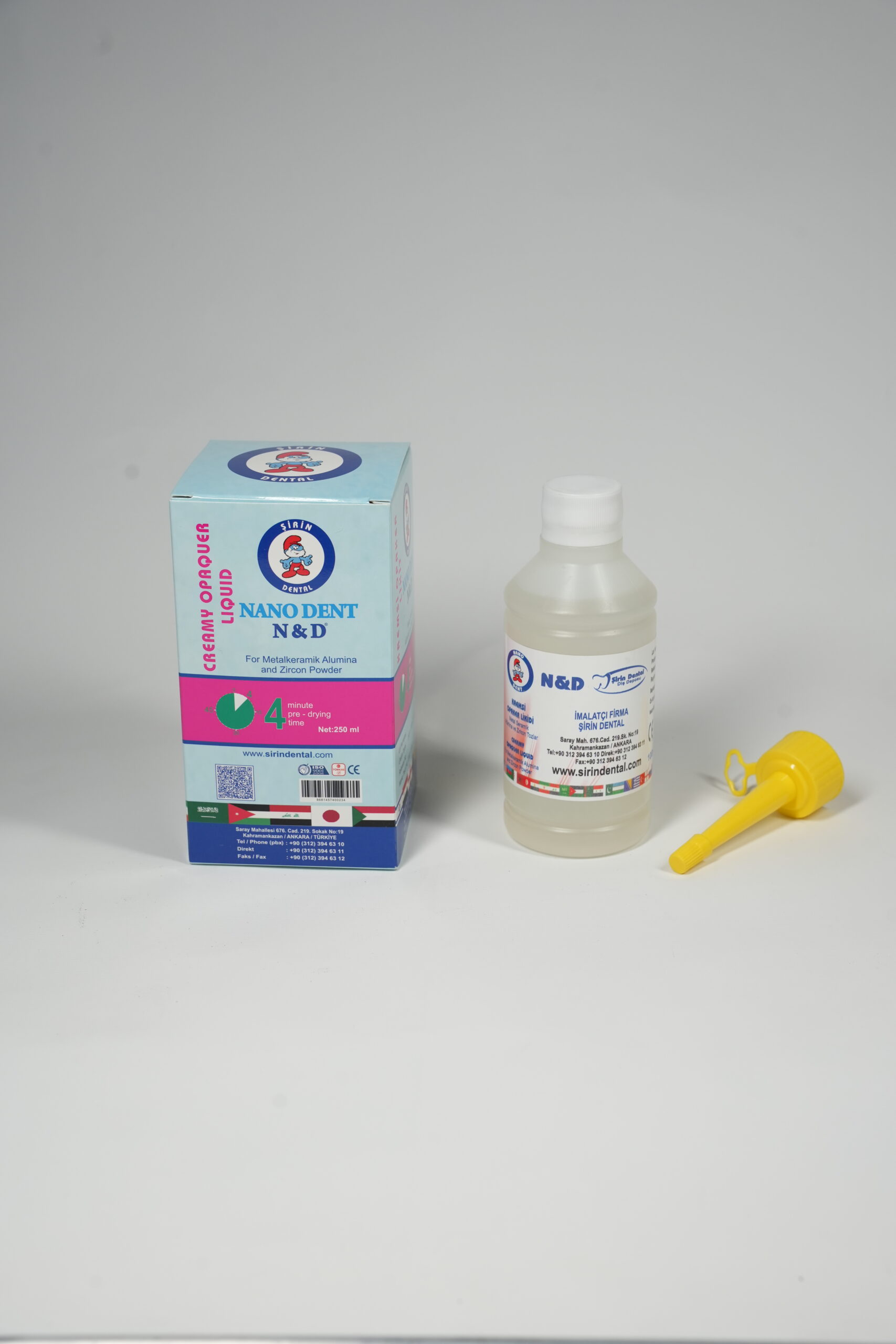 Nano Dent - Kremsi Opak Likit (250 ml)